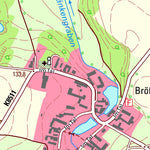 Staatsbetrieb Geobasisinformation und Vermessung Sachsen Oelsnitz, Lampertswalde (1:10,000 scale) digital map