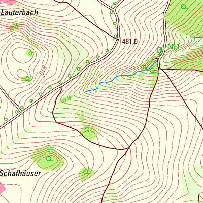 Staatsbetrieb Geobasisinformation und Vermessung Sachsen Oelsnitz/Vogtl., Oelsnitz/Vogtl., Stadt (1:25,000 scale) digital map