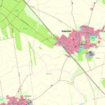 Staatsbetrieb Geobasisinformation und Vermessung Sachsen Oelzschau, Rötha, Stadt (1:10,000 scale) digital map