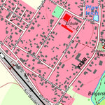 Staatsbetrieb Geobasisinformation und Vermessung Sachsen Oelzschau, Rötha, Stadt (1:10,000 scale) digital map