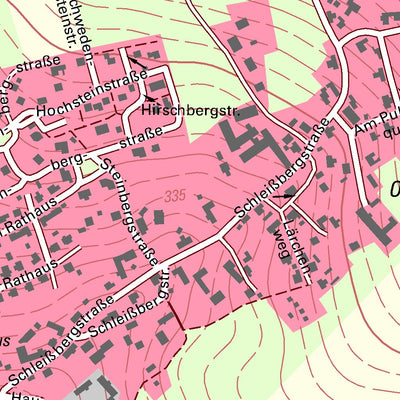 Staatsbetrieb Geobasisinformation und Vermessung Sachsen Ohorn, Ohorn (1:10,000 scale) digital map