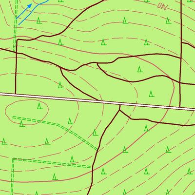 Staatsbetrieb Geobasisinformation und Vermessung Sachsen Olbernhau, Olbernhau, Stadt 1 (1:10,000 scale) digital map
