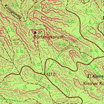 Staatsbetrieb Geobasisinformation und Vermessung Sachsen Ostrau, Bad Schandau, Stadt (1:10,000 scale) digital map