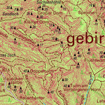 Staatsbetrieb Geobasisinformation und Vermessung Sachsen Ostrau, Bad Schandau, Stadt (1:25,000 scale) digital map