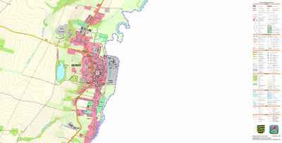 Staatsbetrieb Geobasisinformation und Vermessung Sachsen Ostritz, Ostritz, Stadt 1 (1:10,000 scale) digital map