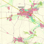 Staatsbetrieb Geobasisinformation und Vermessung Sachsen Panschwitz-Kuckau, Panschwitz-Kuckau (1:10,000 scale) digital map