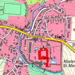 Staatsbetrieb Geobasisinformation und Vermessung Sachsen Panschwitz-Kuckau, Panschwitz-Kuckau (1:10,000 scale) digital map