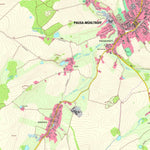 Staatsbetrieb Geobasisinformation und Vermessung Sachsen Pausa/Vogtl., Pausa-Mühltroff, Stadt (1:10,000 scale) digital map