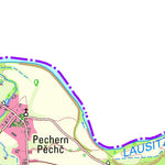 Staatsbetrieb Geobasisinformation und Vermessung Sachsen Pechern, Krauschwitz i.d. O.L. (1:25,000 scale) digital map