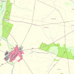 Staatsbetrieb Geobasisinformation und Vermessung Sachsen Peritz, Wülknitz (1:10,000 scale) digital map