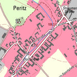 Staatsbetrieb Geobasisinformation und Vermessung Sachsen Peritz, Wülknitz (1:10,000 scale) digital map