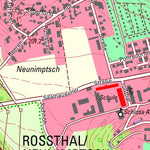 Staatsbetrieb Geobasisinformation und Vermessung Sachsen Pesterwitz, Freital, Stadt (1:10,000 scale) digital map