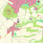 Staatsbetrieb Geobasisinformation und Vermessung Sachsen Pfaffendorf, Markersdorf (1:10,000 scale) digital map
