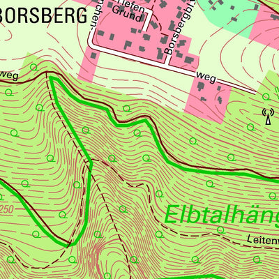 Staatsbetrieb Geobasisinformation und Vermessung Sachsen Pillnitz, Dresden, Stadt (1:10,000 scale) digital map