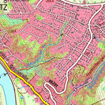 Staatsbetrieb Geobasisinformation und Vermessung Sachsen Pillnitz, Dresden, Stadt (1:25,000 scale) digital map