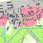 Staatsbetrieb Geobasisinformation und Vermessung Sachsen Plaußig-Portitz, Leipzig, Stadt (1:10,000 scale) digital map