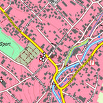 Staatsbetrieb Geobasisinformation und Vermessung Sachsen Pockau, Pockau-Lengefeld, Stadt (1:10,000 scale) digital map