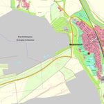 Staatsbetrieb Geobasisinformation und Vermessung Sachsen Pödelwitz, Groitzsch, Stadt (1:10,000 scale) digital map