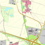 Staatsbetrieb Geobasisinformation und Vermessung Sachsen Podelwitz, Rackwitz (1:10,000 scale) digital map