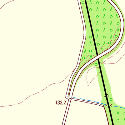 Staatsbetrieb Geobasisinformation und Vermessung Sachsen Podelwitz, Rackwitz (1:10,000 scale) digital map