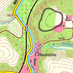 Staatsbetrieb Geobasisinformation und Vermessung Sachsen Polenz, Klipphausen (1:10,000 scale) digital map