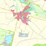 Staatsbetrieb Geobasisinformation und Vermessung Sachsen Pomßen, Parthenstein (1:10,000 scale) digital map