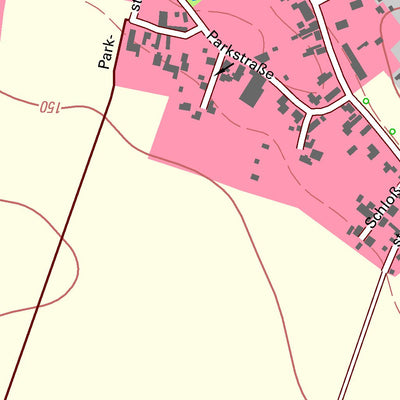 Staatsbetrieb Geobasisinformation und Vermessung Sachsen Pomßen, Parthenstein (1:10,000 scale) digital map