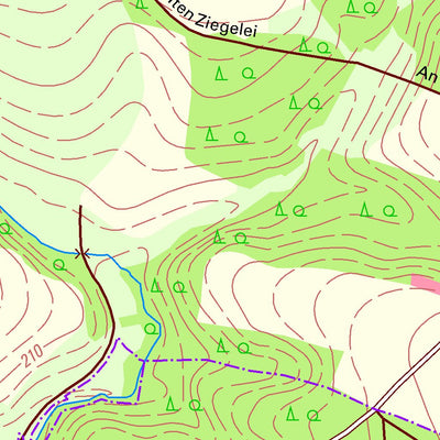 Staatsbetrieb Geobasisinformation und Vermessung Sachsen Porschendorf, Dürrröhrsdorf-Dittersbach (1:10,000 scale) digital map