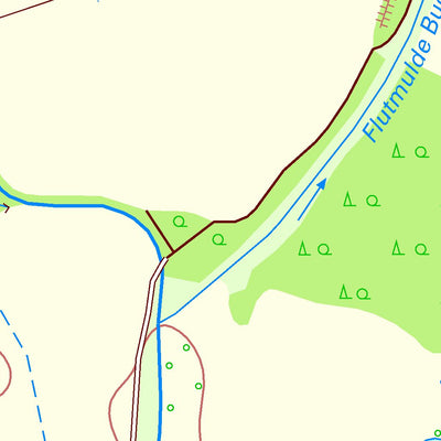 Staatsbetrieb Geobasisinformation und Vermessung Sachsen Preititz, Malschwitz (1:10,000 scale) digital map
