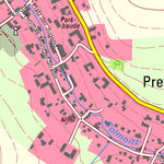 Staatsbetrieb Geobasisinformation und Vermessung Sachsen Pretzschendorf, Klingenberg (1:10,000 scale) digital map