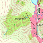 Staatsbetrieb Geobasisinformation und Vermessung Sachsen Pretzschendorf, Klingenberg (1:10,000 scale) digital map