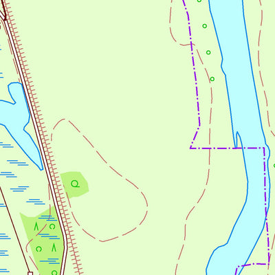 Staatsbetrieb Geobasisinformation und Vermessung Sachsen Püchau, Machern (1:10,000 scale) digital map