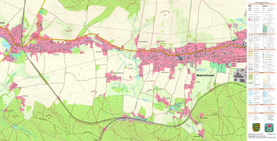 Staatsbetrieb Geobasisinformation und Vermessung Sachsen Putzkau, Schmölln-Putzkau 2 (1:10,000 scale) digital map