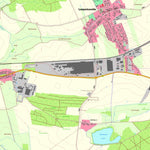 Staatsbetrieb Geobasisinformation und Vermessung Sachsen Quersa, Lampertswalde (1:10,000 scale) digital map