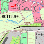 Staatsbetrieb Geobasisinformation und Vermessung Sachsen Rabenstein, Chemnitz, Stadt (1:10,000 scale) digital map