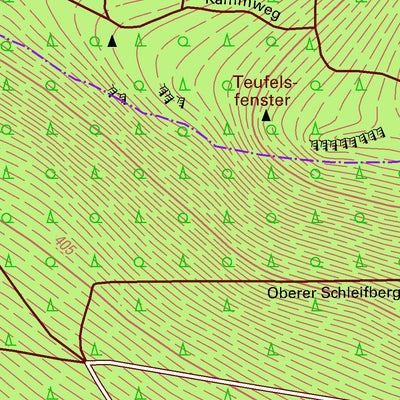 Staatsbetrieb Geobasisinformation und Vermessung Sachsen Rachlau, Kubschütz (1:10,000 scale) digital map