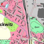 Staatsbetrieb Geobasisinformation und Vermessung Sachsen Rackwitz, Rackwitz (1:10,000 scale) digital map