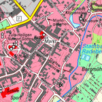 Staatsbetrieb Geobasisinformation und Vermessung Sachsen Radeberg, Radeberg, Stadt (1:10,000 scale) digital map