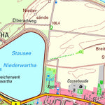 Staatsbetrieb Geobasisinformation und Vermessung Sachsen Radebeul, Stadt, Radebeul, Stadt (1:25,000 scale) digital map