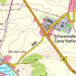 Staatsbetrieb Geobasisinformation und Vermessung Sachsen Radibor, Radibor (1:25,000 scale) digital map