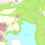 Staatsbetrieb Geobasisinformation und Vermessung Sachsen Ramsdorf, Regis-Breitingen, Stadt (1:10,000 scale) digital map