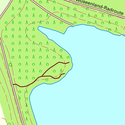 Staatsbetrieb Geobasisinformation und Vermessung Sachsen Ramsdorf, Regis-Breitingen, Stadt (1:10,000 scale) digital map