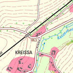 Staatsbetrieb Geobasisinformation und Vermessung Sachsen Raußlitz, Nossen, Stadt (1:10,000 scale) digital map
