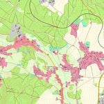 Staatsbetrieb Geobasisinformation und Vermessung Sachsen Rebesgrün, Auerbach/Vogtl., Stadt (1:10,000 scale) digital map