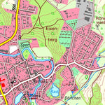 Staatsbetrieb Geobasisinformation und Vermessung Sachsen Regis-Breitingen, Regis-Breitingen, Stadt (1:25,000 scale) digital map