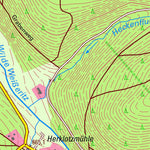 Staatsbetrieb Geobasisinformation und Vermessung Sachsen Rehefeld-Zaunhaus, Altenberg, Stadt (1:10,000 scale) digital map