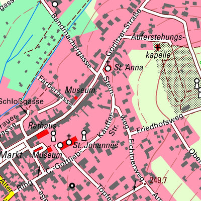 Staatsbetrieb Geobasisinformation und Vermessung Sachsen Reichenbach/O.L., Reichenbach/O.L., Stadt (1:10,000 scale) digital map