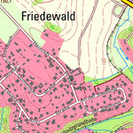 Staatsbetrieb Geobasisinformation und Vermessung Sachsen Reichenberg, Moritzburg (1:10,000 scale) digital map
