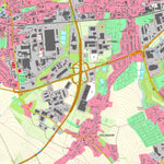 Staatsbetrieb Geobasisinformation und Vermessung Sachsen Reichenbrand, Chemnitz, Stadt (1:10,000 scale) digital map