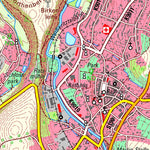 Staatsbetrieb Geobasisinformation und Vermessung Sachsen Reichstädt, Dippoldiswalde, Stadt (1:25,000 scale) digital map